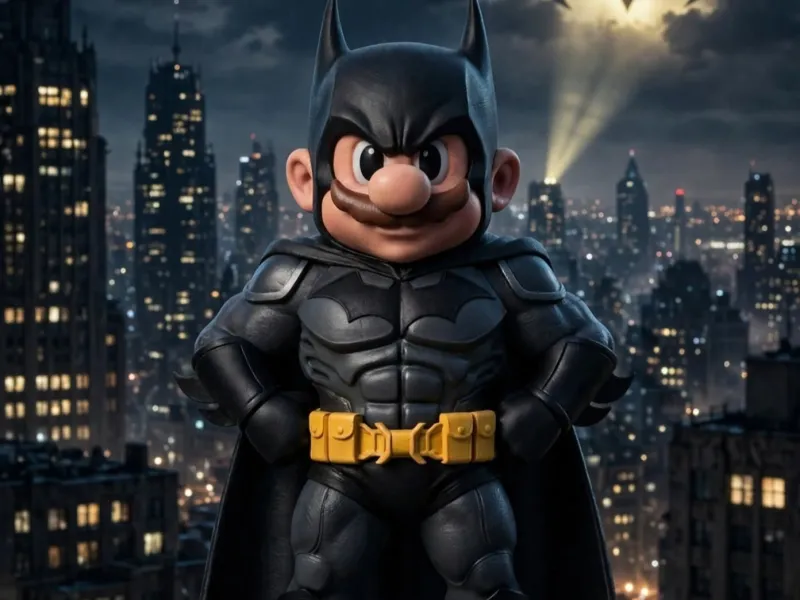 BatMario Mashup (no ams-multiparts/3mf)
