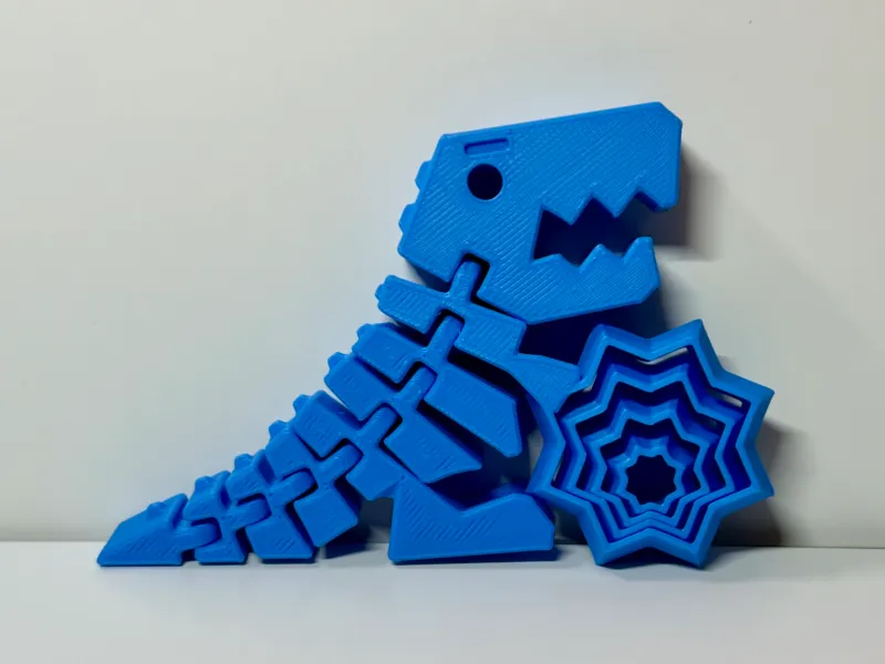 Flexi Rex cu Star Fidget