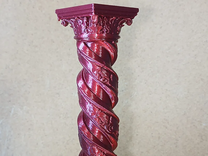 Ornamental Spiral Corinthian Column