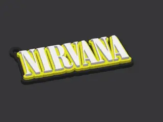 Nirvana Keychain