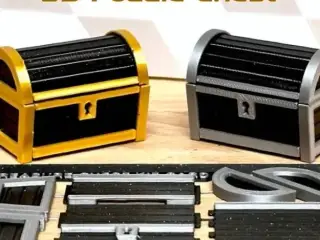 treasure chest kit card