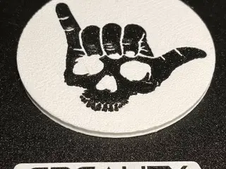 Coaster Skull OK