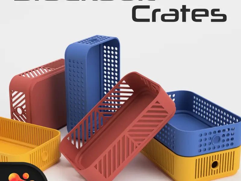 Stackable Crates by Polymeria