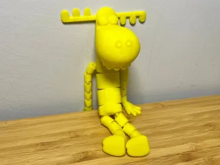 Happy Tree Friends Inspired Elk Flexi Toy