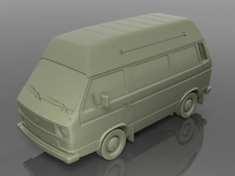 Volkswagen Transporter T3 High Roof 1979
