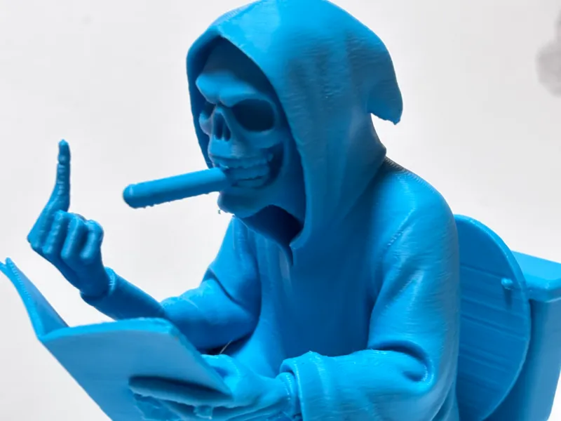Divertente statuetta del Tristo Mietitore per Halloween