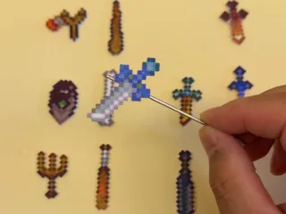 星露谷物语，武器4组，冰箱贴，人偶玩具配饰，stardew valley（武器共4套以完成）
