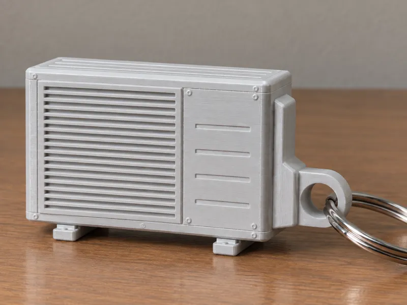Airconditioning -- 3D-sleutelhanger