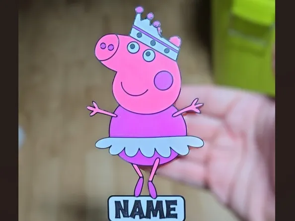 Peppa Pig Balerin 2 - Adınız