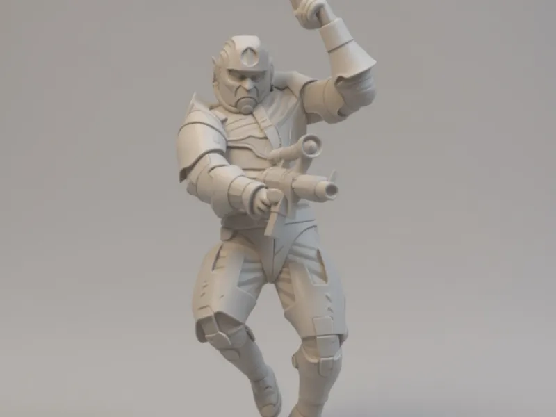 Cobra commander in armour