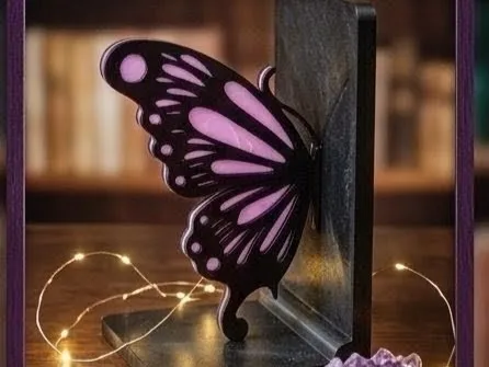 🦋 魔法蝴蝶书挡 – 神奇书挡