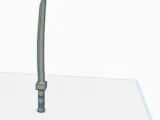 ninjago sword keychain-0