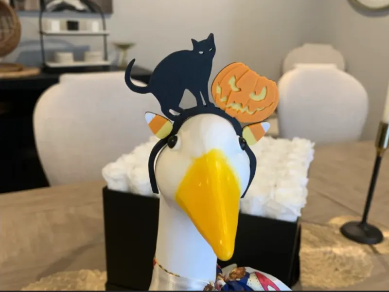 Halloween Goose headband