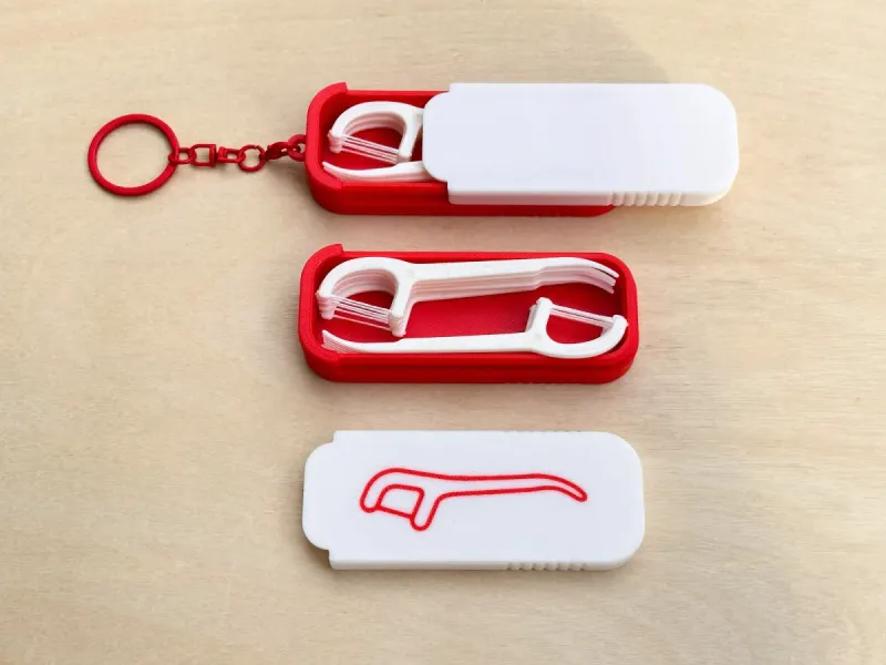 Estuche deslizante para hisopos 2.0 / Caja de piezas pequeñas para llavero