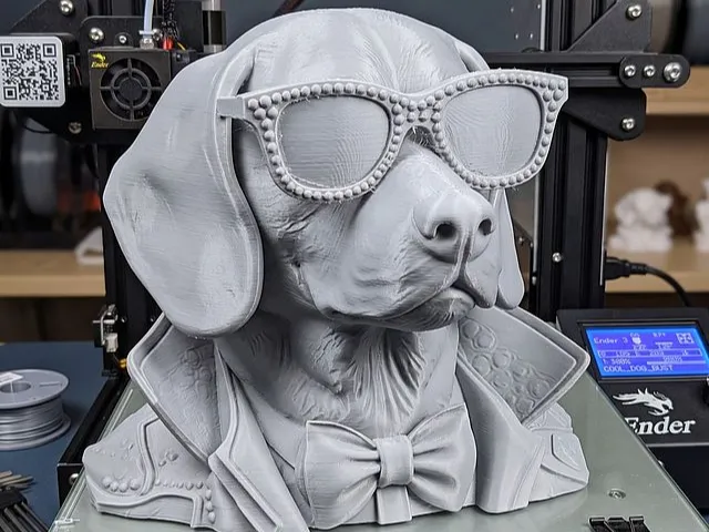 Beagle bust