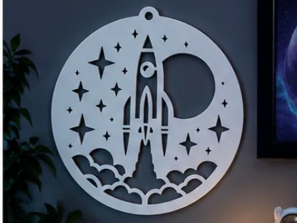 Space themed wall art