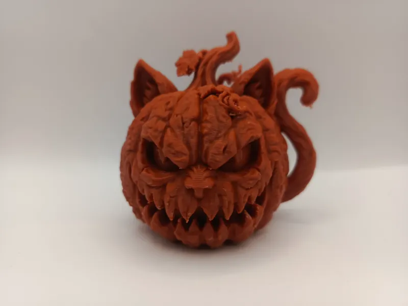 Gato Calabaza - Halloween
