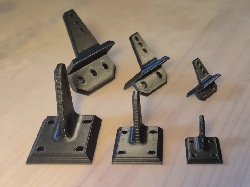Tc plane servo stick end mount