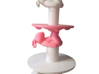 EASTER BUNNY CAKE STAND 3 TIER