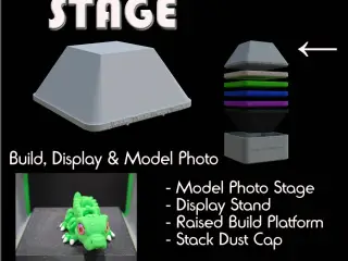 Hobby Build Tray Stack - Stage Project Display