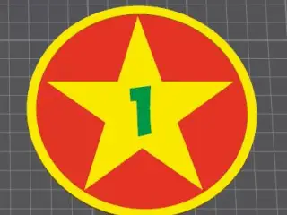 Number 0 to 9 Coaster - Bases para Copos / Canecas
