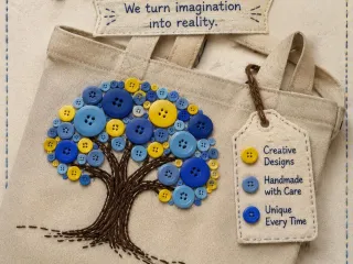 Simple Button 4 Arts & Crafts