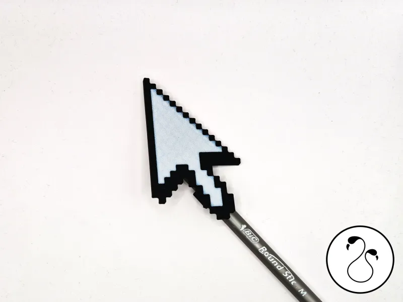Retro Pixel Cursor Aanwijzer voor Pen en Potlood