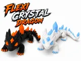 Flexi Crystal Dragon, Cute Articulated Dragon-0