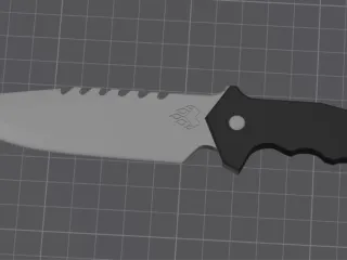 Valorant Melee Default Knife couteau tactique