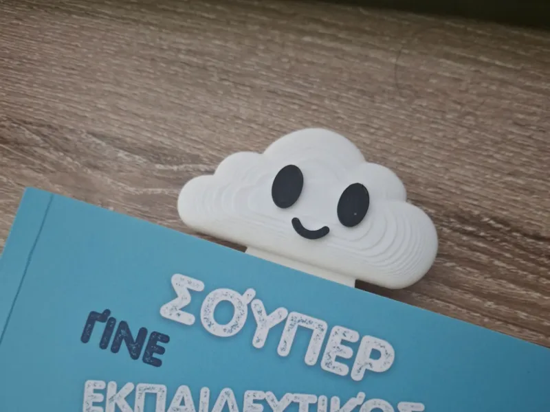 Happy Cloud Bookmark