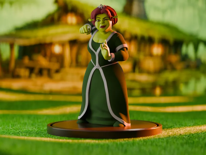 Statuetta da collezione Principessa Fiona di Shrek
