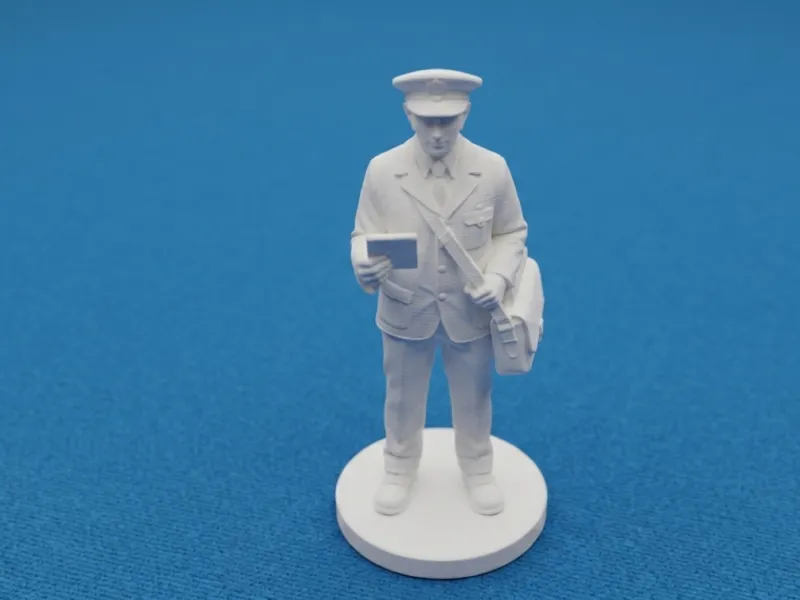 Postman Miniature