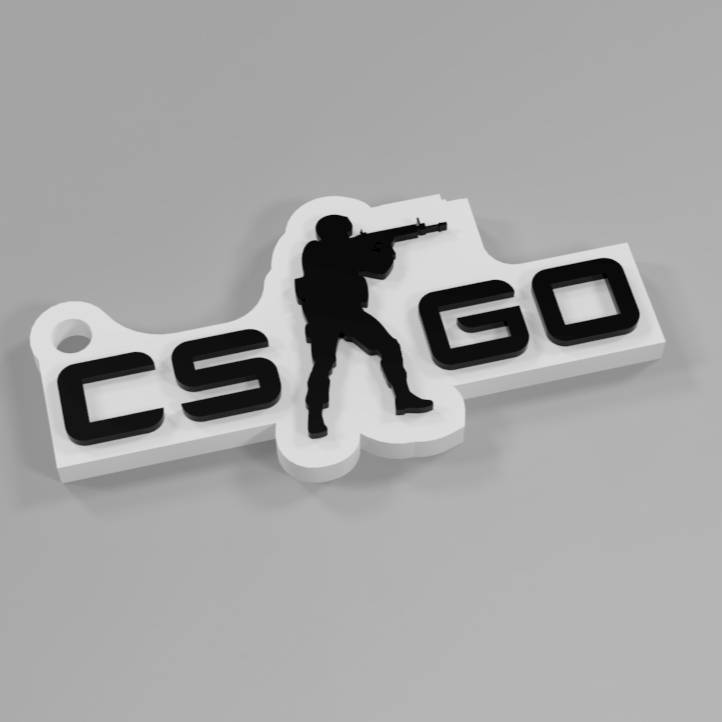 3D Printer Files | 3MF File | CS GO Keychain | Creality Cloud
