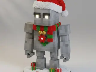 golem navideño