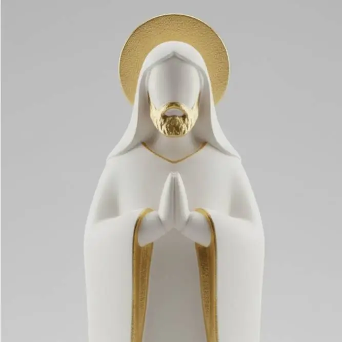 Saint Joseph minimalist nativity / Sao jose minimalista