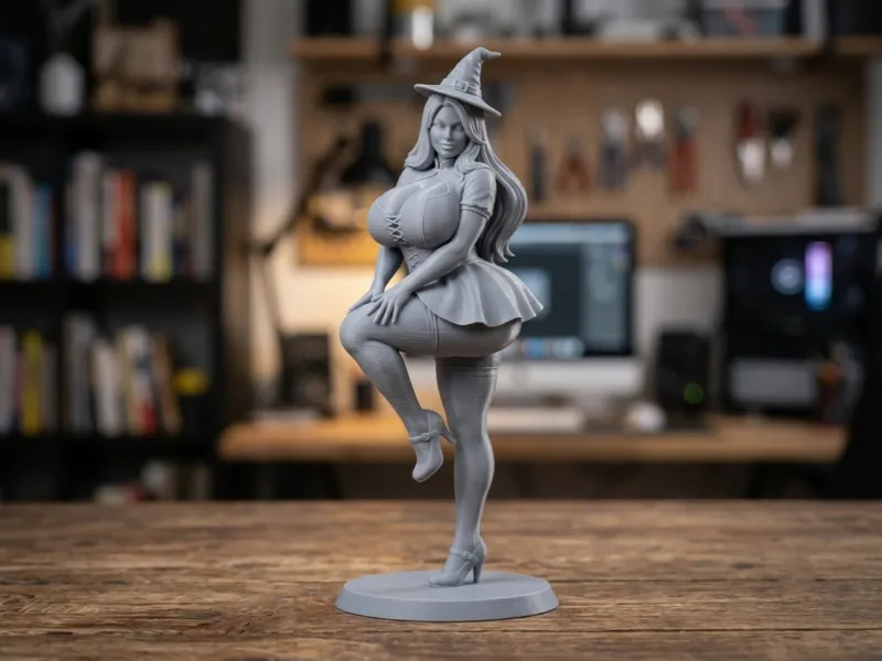 Halloween Enchantress Figurine v12