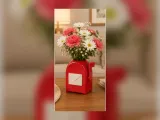 Wazon Granite Column Planter Vase-0