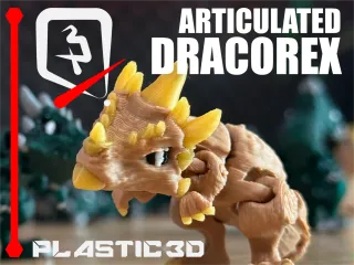 🦖 Articulated Dracorex — The Dragon King Dinosaur