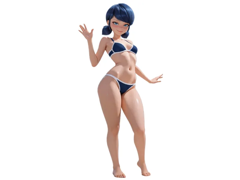 Marinette Dupain-Cheng en bikini v1