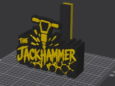 Jackhammer dart stand