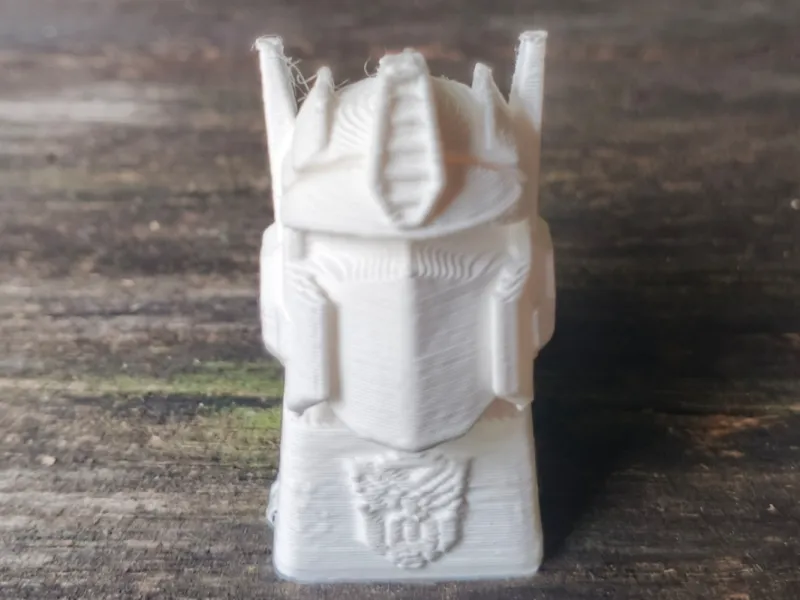 Rotatable Key Cap - Classic Optimus Prime Head