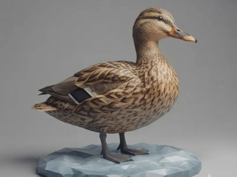 Low Poly Duck
