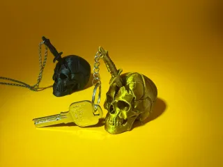 Dagger in the skull