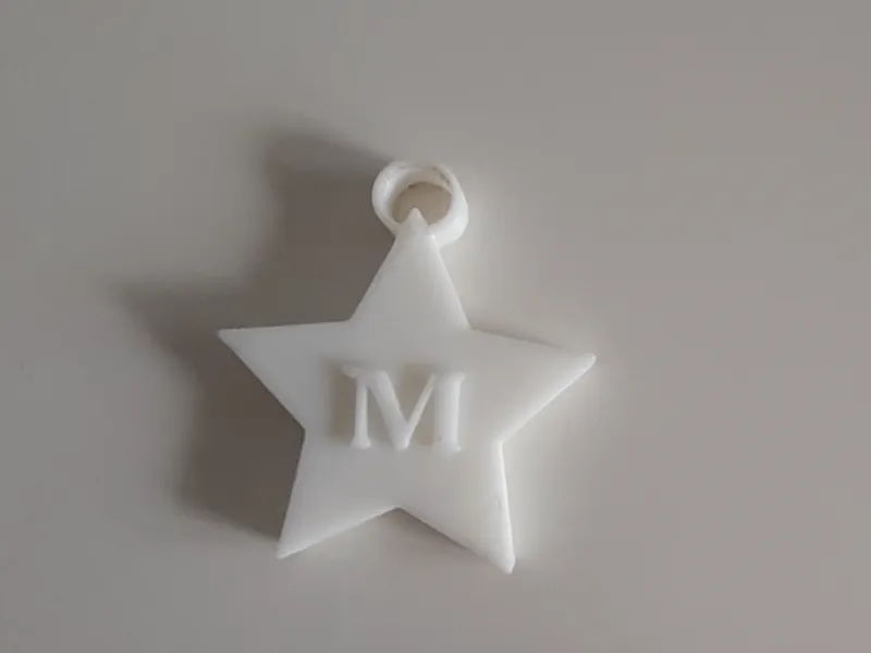 Llavero de la letra "M"
