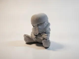 Chibi Baby Stormtrooper – Mini Galactic Trooper