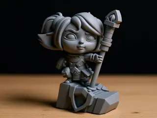 Poppy Lol Miniature Fan Art
