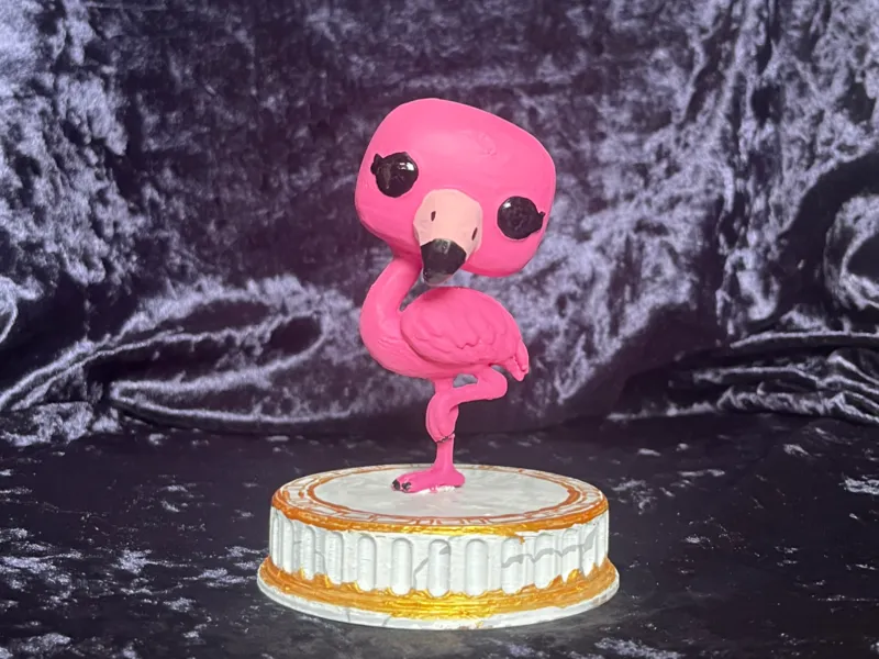 Figura Pop de Flamingo