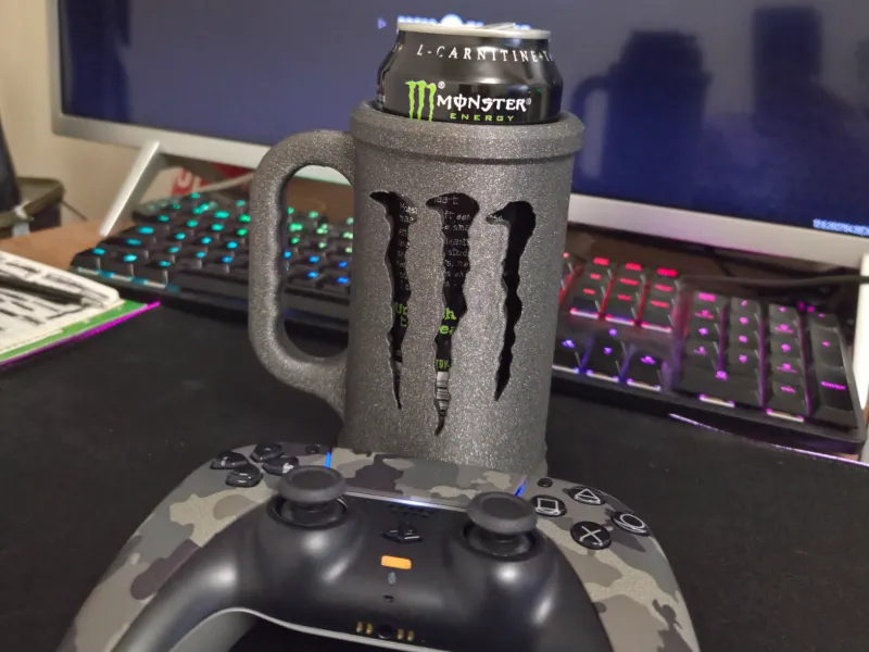 Suporte para Lata Monster GRÁTIS