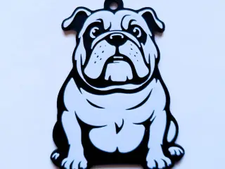Dog keychain 12