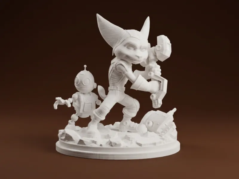 Ratchet & Clank - Modello 3D di Ratchet & Clank
